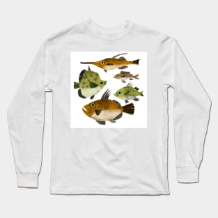 Rake Fish Long Sleeve T-Shirt